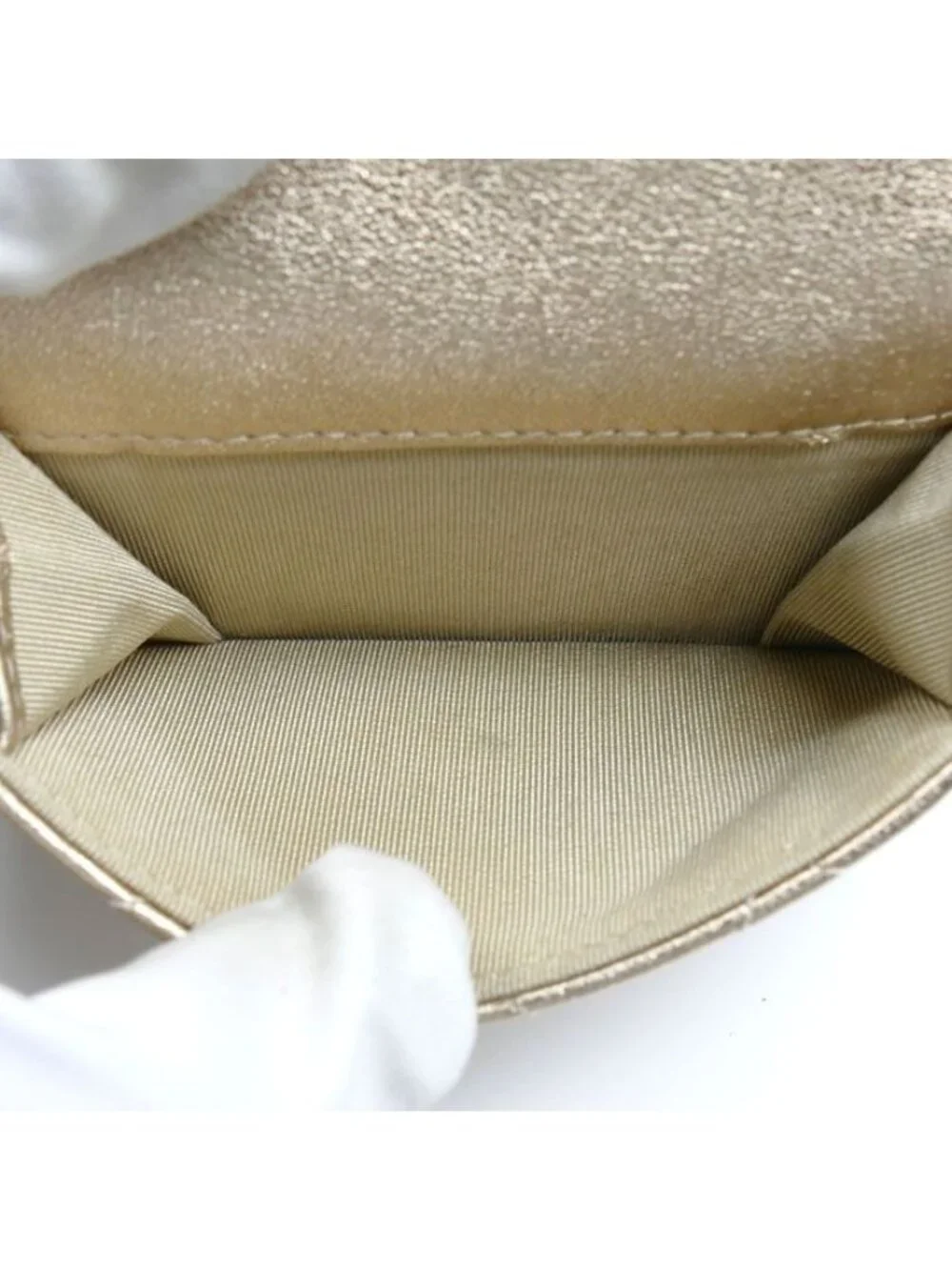 Chanel Classic Small Flap Wallet Trifold Gold
